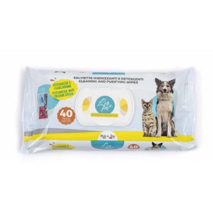 Picture of Leopet Cleansing Citronella Wipes for Dogs & Cats